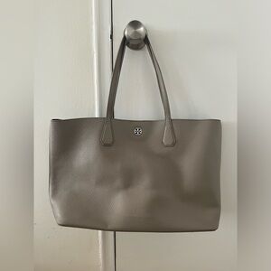 Tory Bruch Perry Tote Light Grey